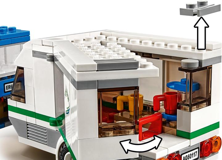 Immagine prodotto LEGO City Furgone e caravan (60117, LEGO City)
