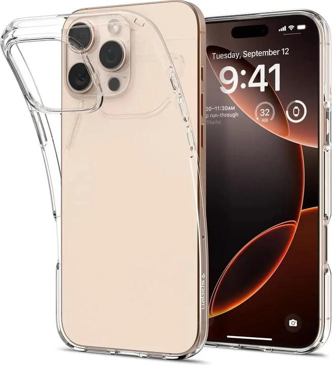 Actual product image Spigen Crystal Flex Case iPhone 16 Pro Max Crystal Clear (Apple iPhone 16 Pro Max)