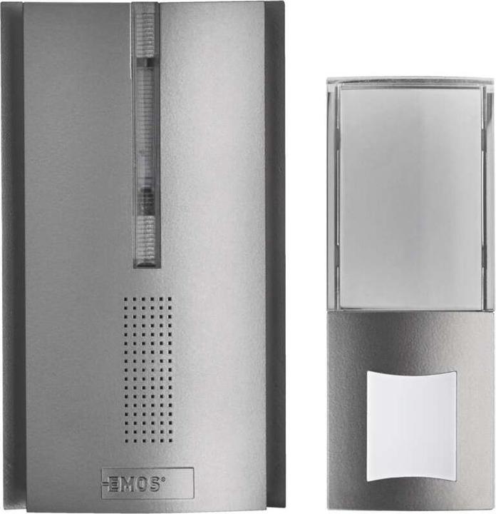 Actual product image Emos Wireless Doorbell P5763, powered by 3x AA, unlimited range (Funk)