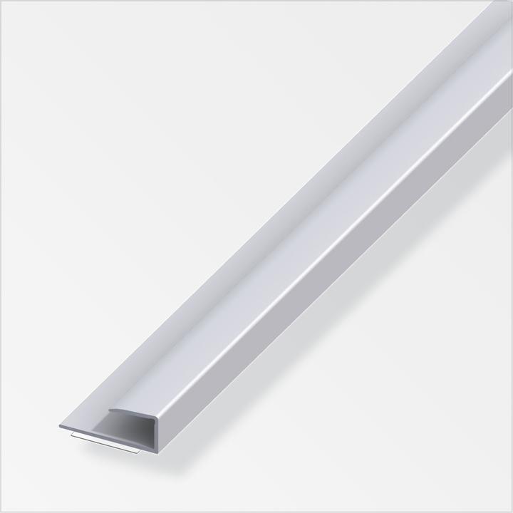 Actual product image Alfer Parquet edging profile aluminum 1 m