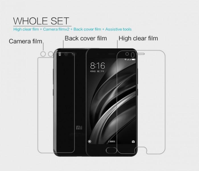 Actual product image Nillkin Super Clear Series (1 Piece, Xiaomi Mi6)