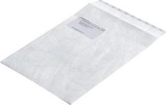 Produktbild Tyvek Versandtaschen C5, mit Fenster, 55 g/qm, weiá