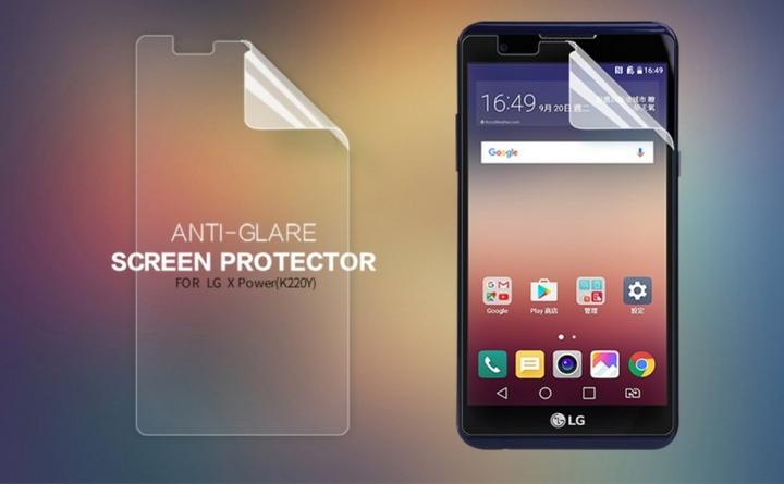 Actual product image Nillkin Matte Series (1 Piece, LG X Power)