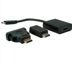 Produktbild Value 12.99.3229 (USB Typ-C, Klinkenbuchse, 10 cm)