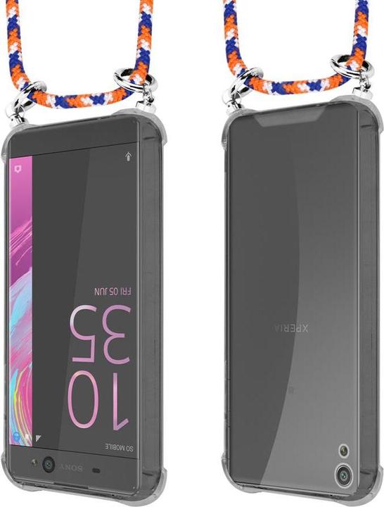 Produktbild Cadorabo TPU Handy Kette SILBER Cover (Sony Xperia XA)