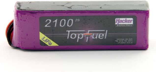 Immagine prodotto Hacker TopFuel LiFe 30C 2100mAh 2S/ 219101 (6.60 V, 2100 mAh)