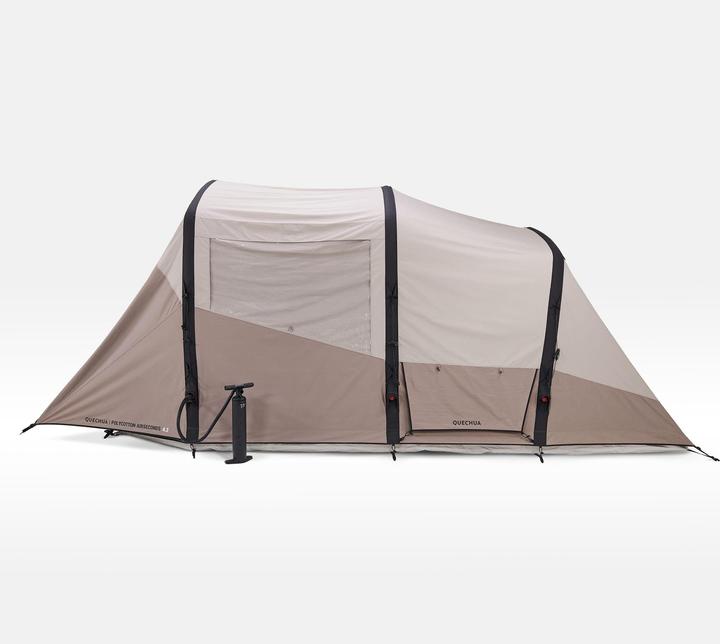 Image du produit Quechua AirSeconds 4.2 Polycoton (Tente tunnel, 37.25 kg, 4 personnes)