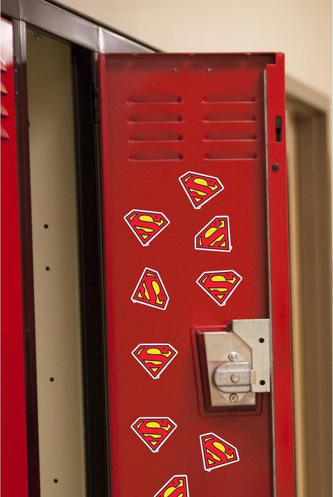 Actual product image Superman Logo Stickers (Pack of 50)