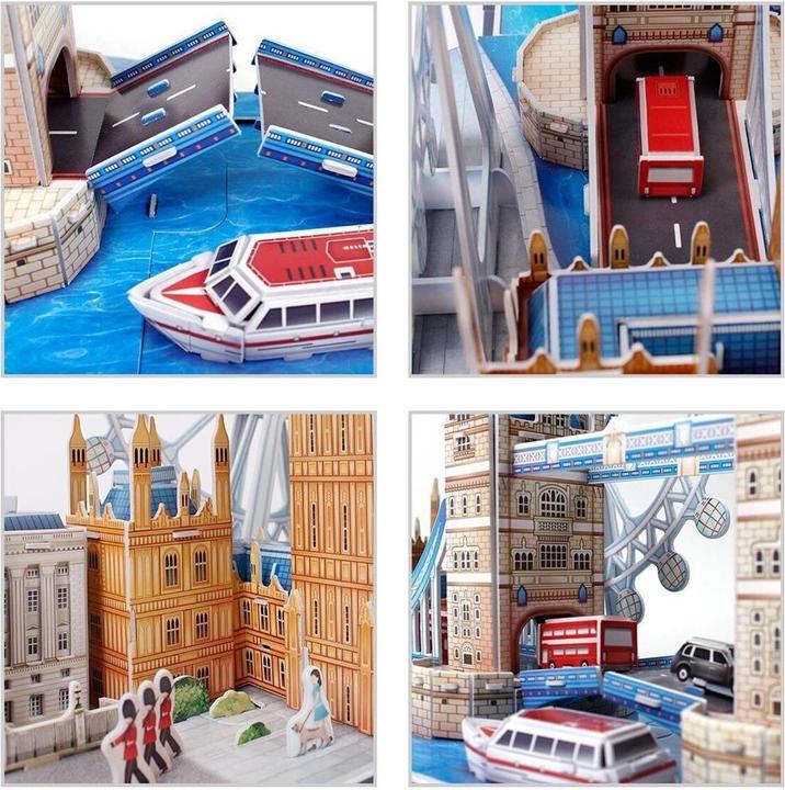 Image du produit Cubicfun CUBIC FUN CITY LINE 306-20253 PUZZLE 3D - LONDRES (107 pièces)