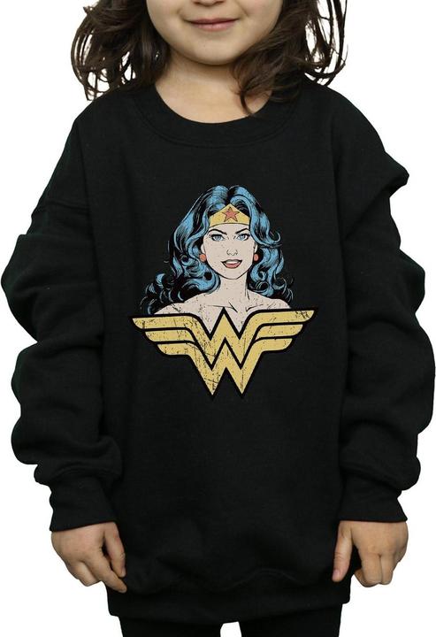 Image du produit - Sweat WONDER WOMAN GAZE - Fille (140, 146)