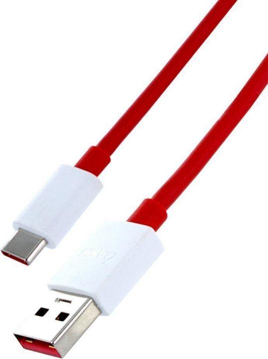 Actual product image OnePlus Cable original cable USB A to Type C 4A D301 1 m red bulk (1 m, USB 3.2 Gen 1)