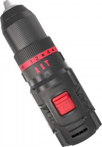 Produktbild Kress KUC35 20 V Akkuschlagbohrschrauber 140 Nm 2 x 4.0 Ah Ladegerät 6A Stape...