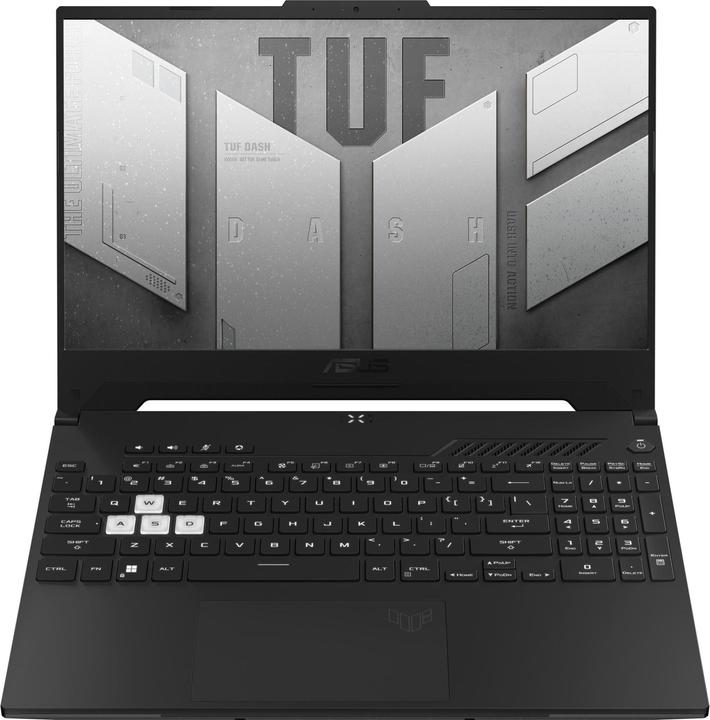 Actual product image ASUS TUF Dash F15 RTX 3060 (15.60", Intel Core i7-12650H, 16 GB, 1000 GB, CH)