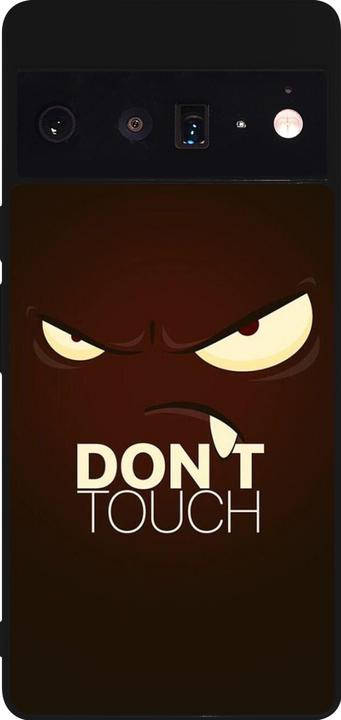 Image du produit PhoneLook Coque Silicone rigide noir Angry Dont Touch (Google Pixel 6 Pro)