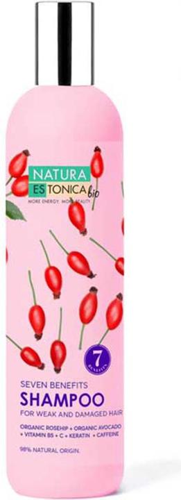 Produktbild Natura Seven Benefits Shampoo szampon do włosów 400ml (400 ml, Flüssiges Shampoo)