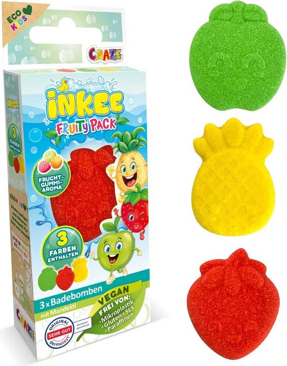 Craze Mini Fruit Pack (Badekugeln)