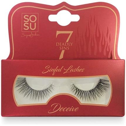 Actual product image Sosu Cosmetics - False eyelashes Deceive (Sinful Lashes)