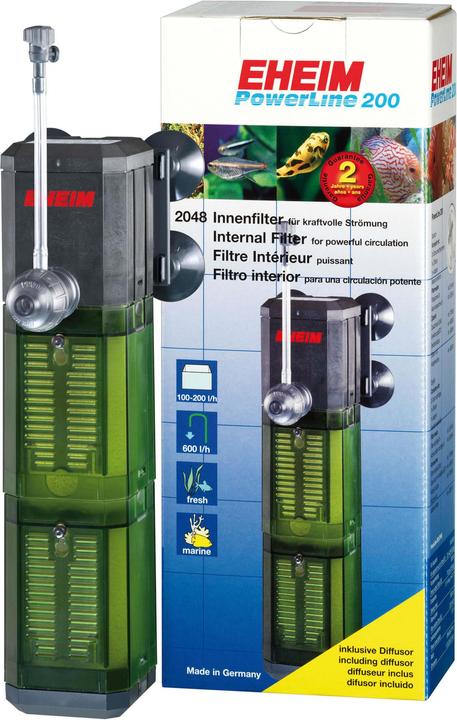 Eheim Powerline 200+media (200 l, Innenfilter, Süsswasser)