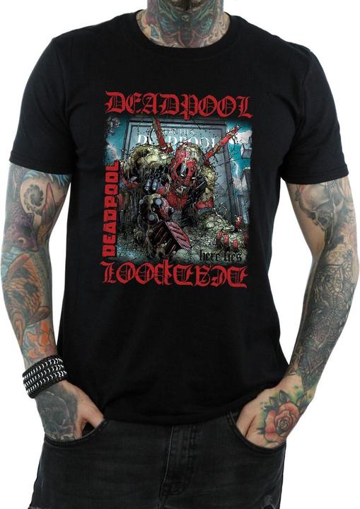Produktbild Deadpool Here Lies Deadpool TShirt (3XL)