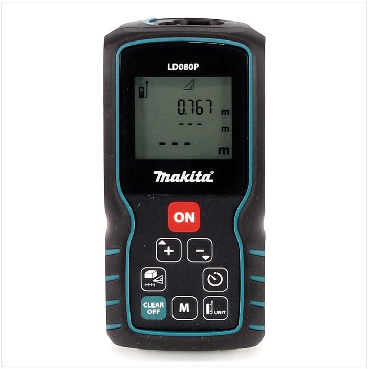 Actual product image Makita LD080P rangefinder (80 m, 635 nm)