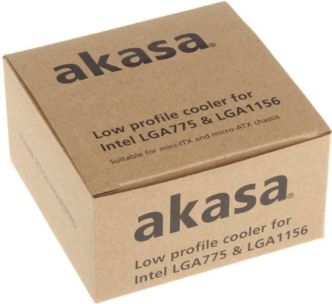 Immagine prodotto Akasa AK-CC7122BP01 Raffreddatore per CPU a basso profilo (26 mm)