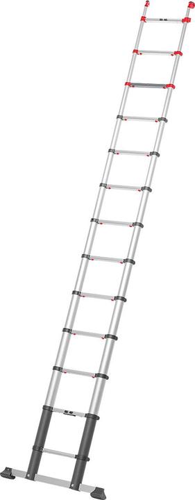 Immagine prodotto Hailo FlexLine, scala telescopica di sicurezza in alluminio, 13 pioli (Scala singola, 480 cm)