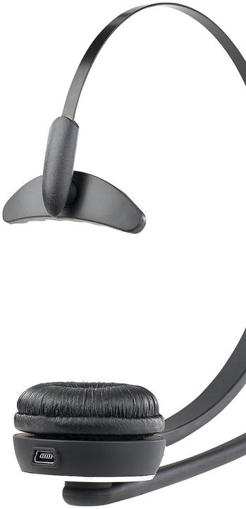 Image du produit Callstel Casque mono professionnel avec Bluetooth, réduction du bruit, batterie de 15 heures (Sans fil)