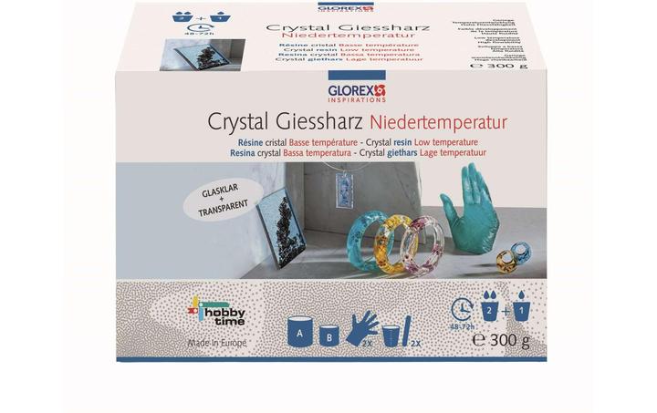 Image du produit Glorex Giessharz Crystal Niedertemperatur 300g