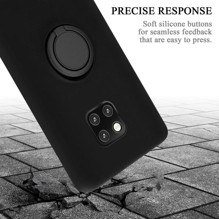 Productafbeelding Cadorabo TPU Vloeibare Ring Silicone Hoesje (Huawei Mate 20 Pro)