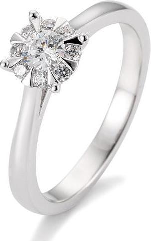 Immagine prodotto Breuning Anello di fidanzamento Hero (58, Oro 750/18 K)