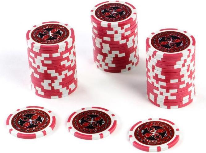 Ultimate Poker 25 pièces Chips valeur 5 (Laserchip)