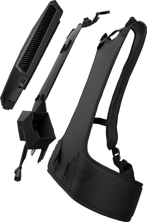 Actual product image HP VR Backpack G2, Intel Core i7-9850H, RAM ( ), SSD PCIe, Nvidia GeForce RTX 2080, WiFi AC, Win10 Pro (Intel Core i7-9850H, 32 GB, 512 GB, GeForce RTX 2080)