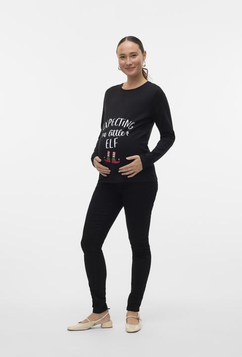 Image du produit Mamalicious Coupe normale Top col rond Blouse (S)