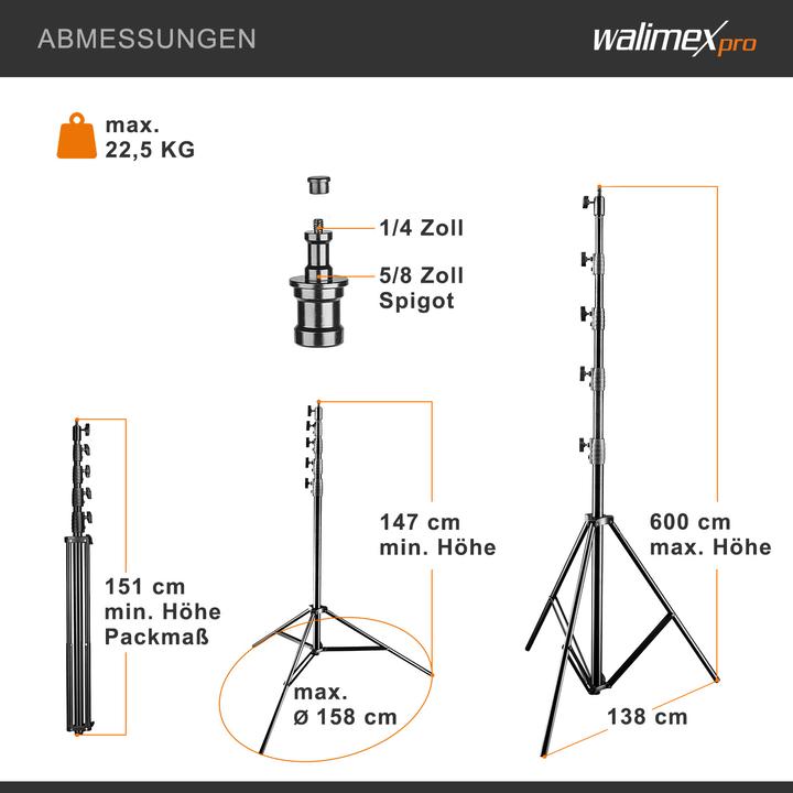 Produktbild Walimex pro pro AIR Jumbo (600 cm, 22.50 kg)