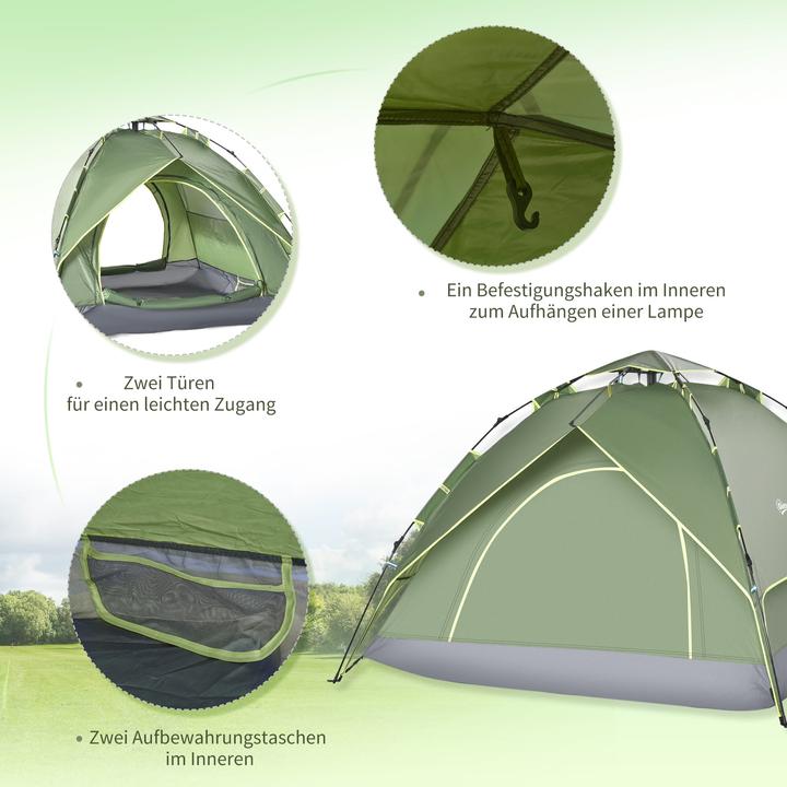Produktbild Jamb Campingzelt (3.80 kg, 3 Personen)