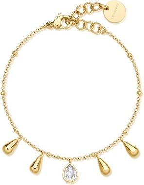 Actual product image Brosway Gold-Plated Women's Bracelet With Pendants Tear Drop Perfect Bpc20