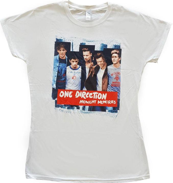 Produktbild One Direction Midnight Memories Strips TShirt (M)
