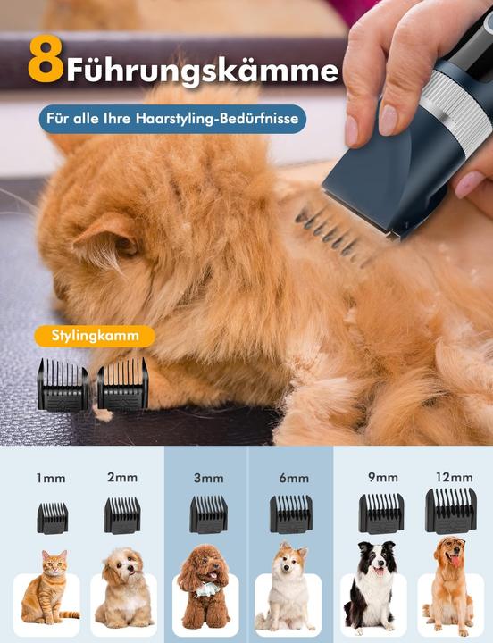 Immagine prodotto Etrobot 14-teiliges Hundeschermaschinen-Set (Gatto, Cane)