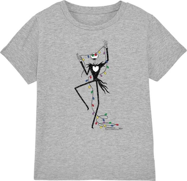 Immagine prodotto The Nightmare Before Christmas Maglietta Jack Luci da Favola Bambini (140)