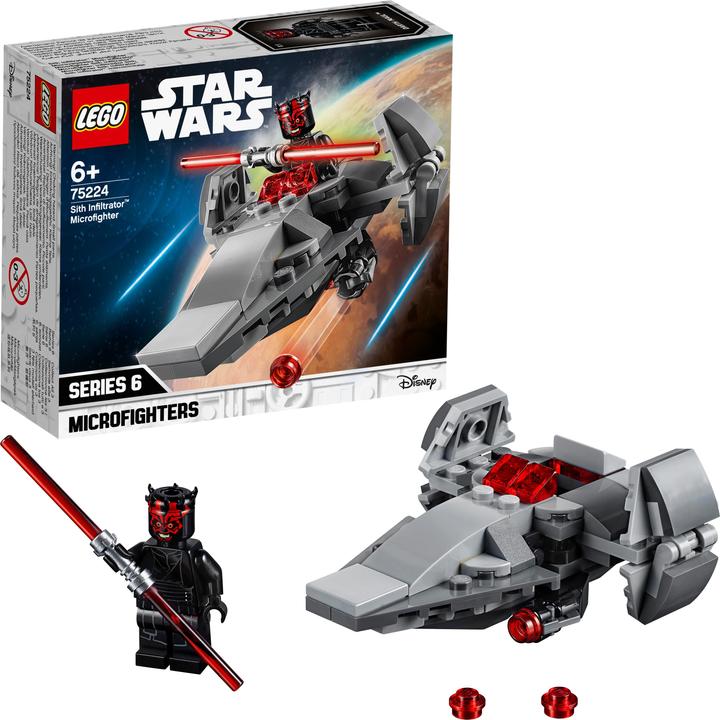 Actual product image LEGO Microfighters Sith Infiltrator (75224, LEGO Star Wars)