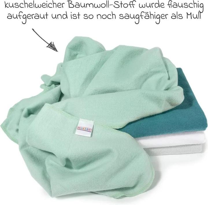 Produktbild Makian Moltontücher (80 cm, 80 cm)