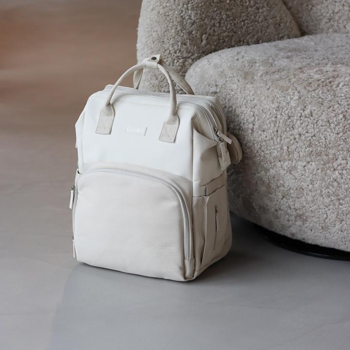 Actual product image Liini Changing rucksack cream rPET