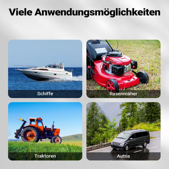 Produktbild Wiltec 60l mobile Tankanlage 12V Pumpe Kraftstoffbehälter Diesel Benzin Kanister