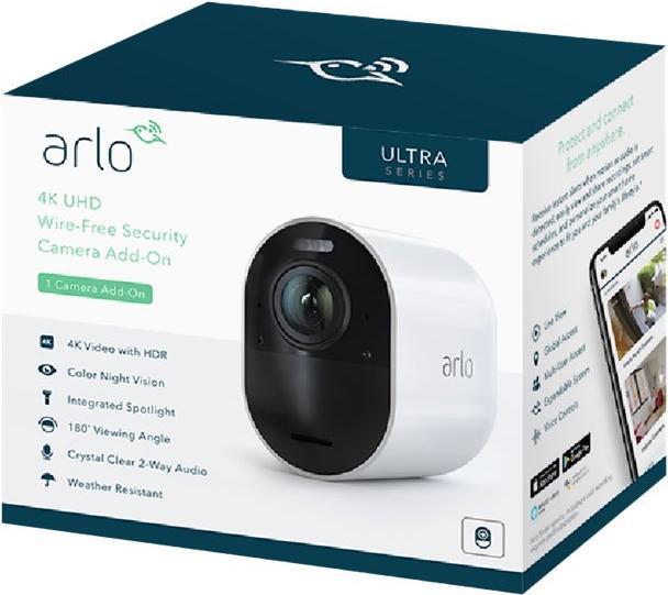 Image du produit Arlo Ultra VMC5040 caméra supplémentaire (3840 x 2160 pixels)