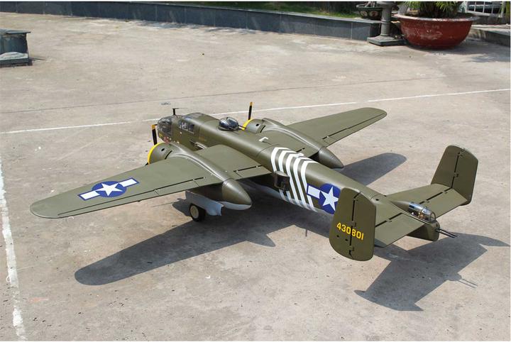 Image du produit Seagull Models ( SG-Models ) B-25 MITCHELL GIANT SCALE ARF 2,4M MIT ELEKTR. EINZIEHFAHRWERK, matt