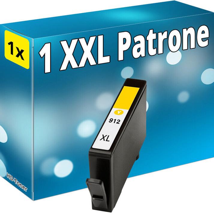 Produktbild Druckfuxx TINTE PATRONEN für HP 912 XL OfficeJet 8012 8014 8015 Pro 8022 8023 80