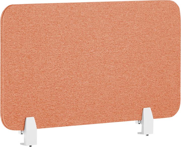 Produktbild Beliani Schreibtischtrennwand hellrot 80 x 40 cm WALLY