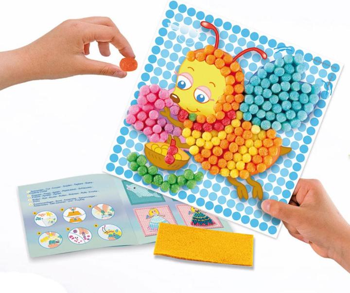 Actual product image PlayMais Mosaic Kaarten versieren Insecten