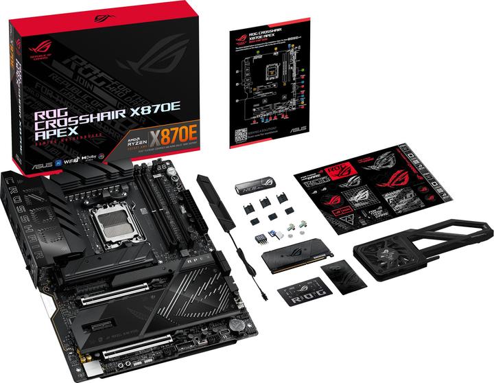 Produktbild ASUS Rog Crosshair X870e Apex (AM5, AMD X870, ATX)