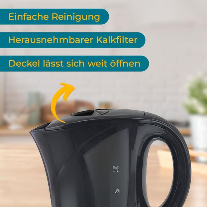 Produktbild Lentz Elektrischer Wasserkocher Teekocher Heisswasserbereiter (1.70 l)